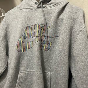 Gray Nike Skateboard hoodie